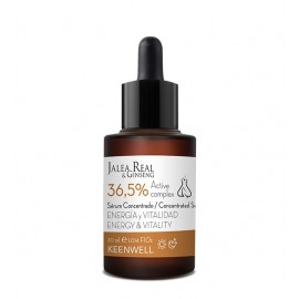 Keenwell Royal Jelly and Ginseng Energy and vitality concentrated serum 36,5% active complex 30ml